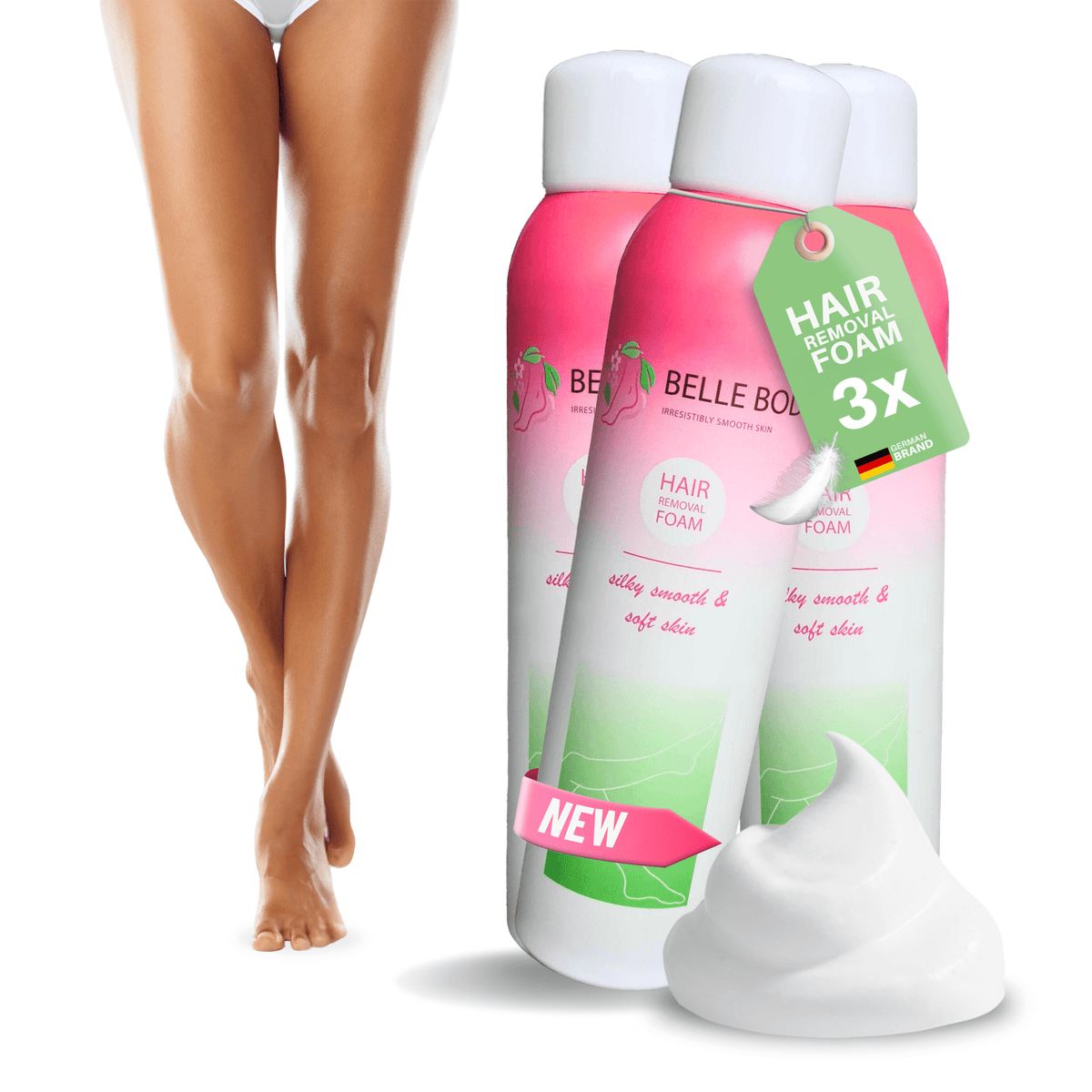 Belle Body hair removal cream
