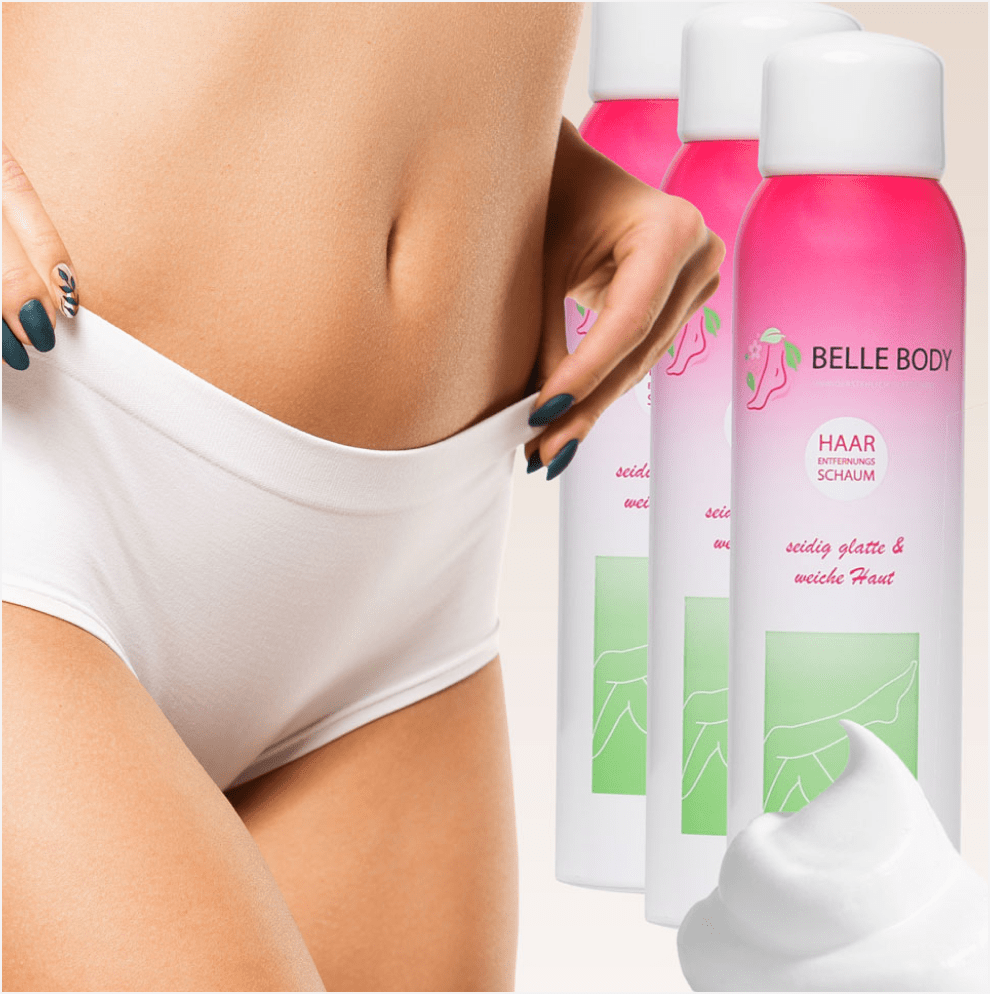 Belle Body Hair Removal Foam for Women's Beard