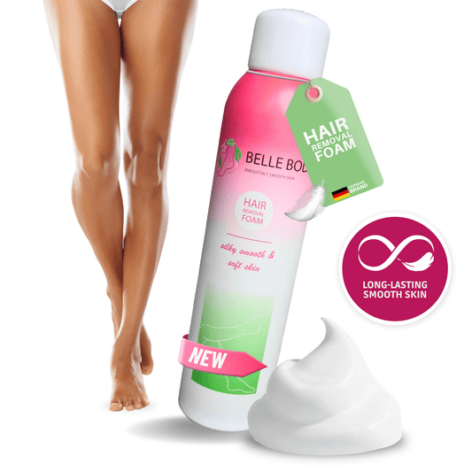 Belle Body hair removal foam